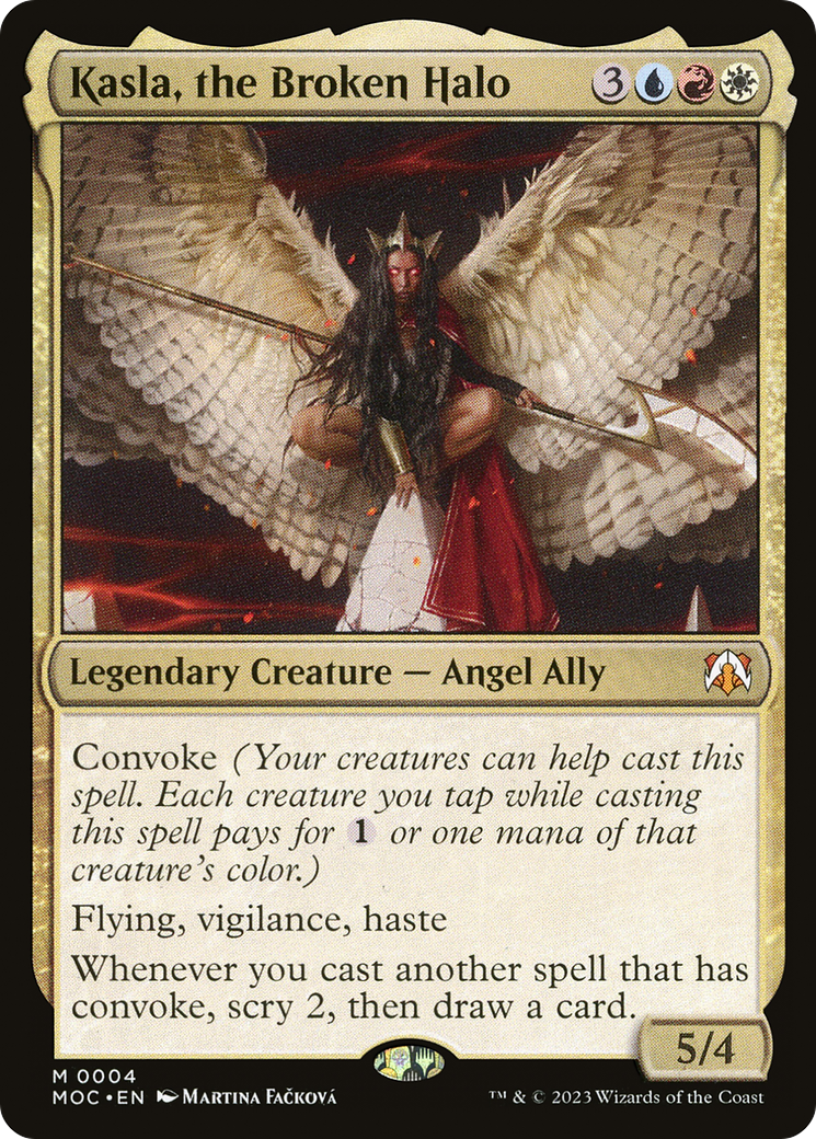 Kasla, the Broken Halo (4) [March of the Machine Commander] - Deck Out Gaming