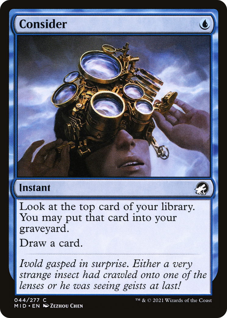 Consider (44) [Innistrad: Midnight Hunt] foil - Deck Out Gaming