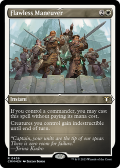 Flawless Maneuver (459) [Commander Masters] etched - Deck Out Gaming