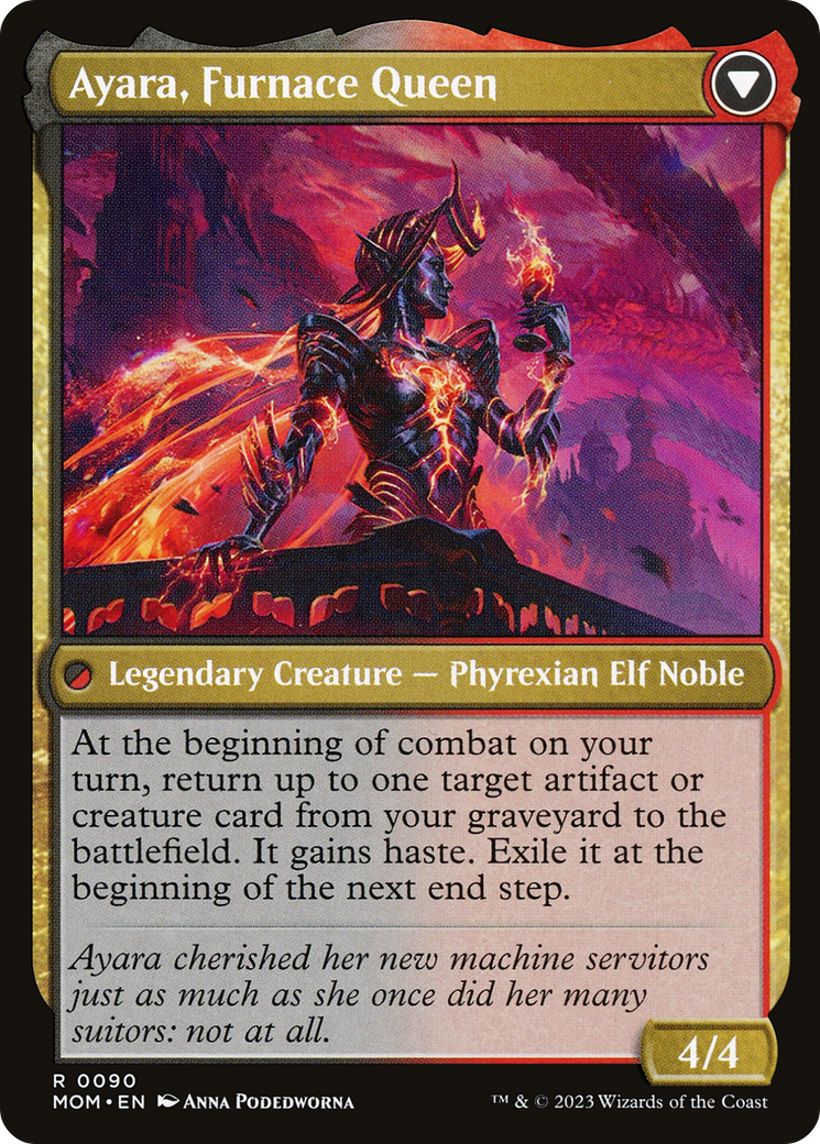 Ayara, Widow of the Realm (90) [March of the Machine] - Deck Out Gaming
