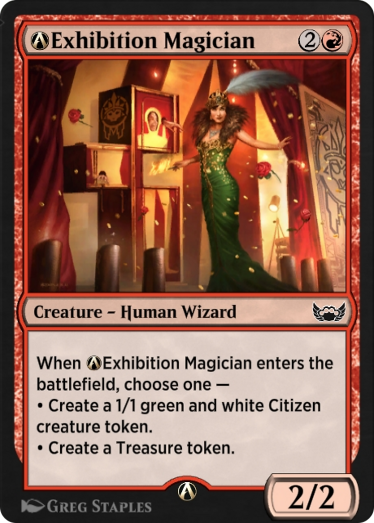 A-Exhibition Magician (A-106) [Streets of New Capenna] - Deck Out Gaming