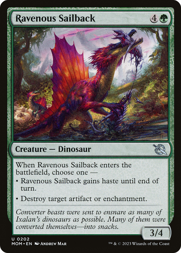 Ravenous Sailback (202) [March of the Machine] - Deck Out Gaming