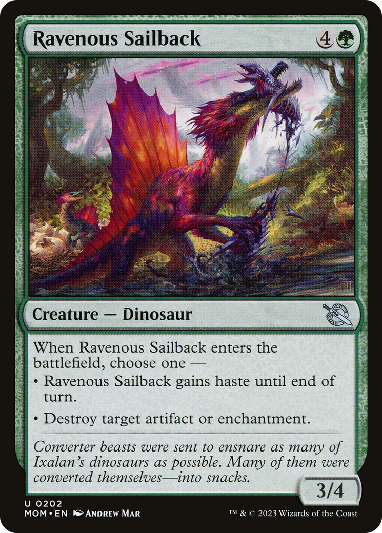 Ravenous Sailback (202) [March of the Machine] - Deck Out Gaming