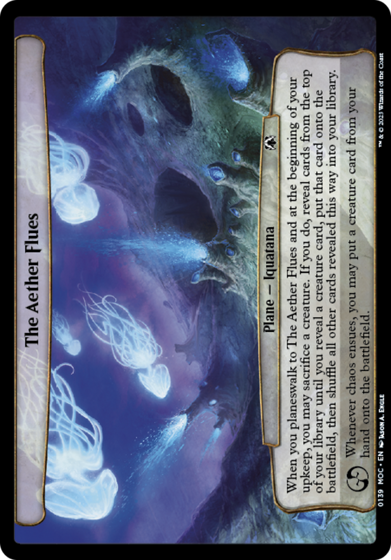 The Aether Flues (139) [March of the Machine Commander] - Deck Out Gaming