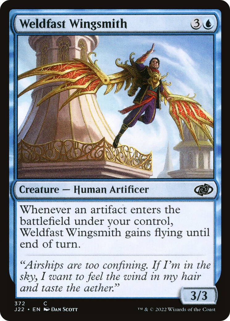 Weldfast Wingsmith (372) [Jumpstart 2022] - Deck Out Gaming