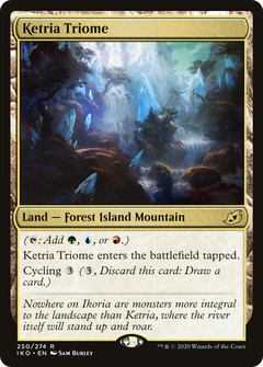 Ketria Triome (250) [Ikoria: Lair of Behemoths] foil - Deck Out Gaming