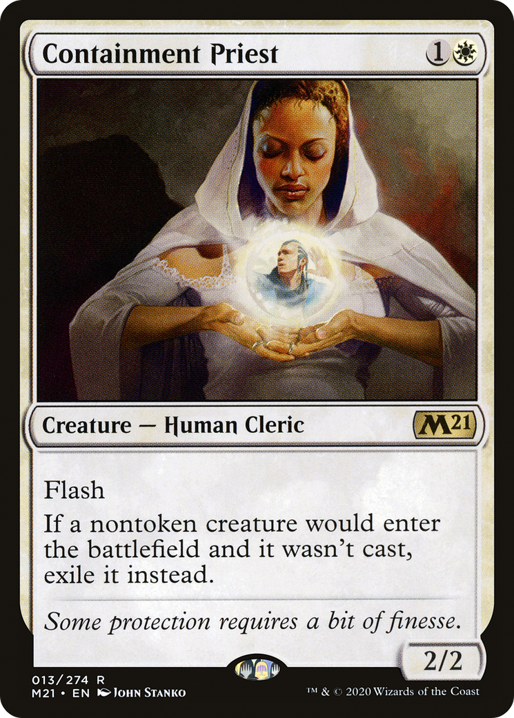 Containment Priest (13) [Core Set 2021] foil - Deck Out Gaming