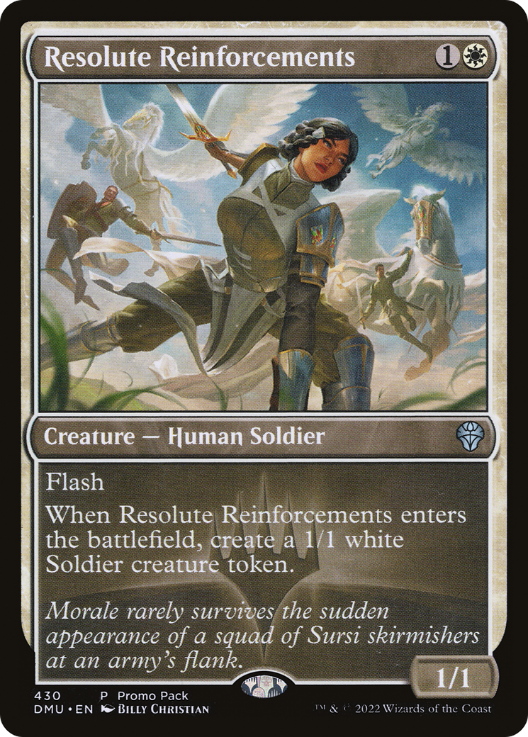 Resolute Reinforcements (430) [Dominaria United] foil - Deck Out Gaming