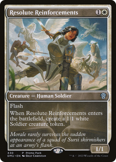 Resolute Reinforcements (430) [Dominaria United] foil - Deck Out Gaming