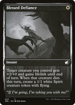 Blessed Defiance (5) [Innistrad: Double Feature] foil - Deck Out Gaming