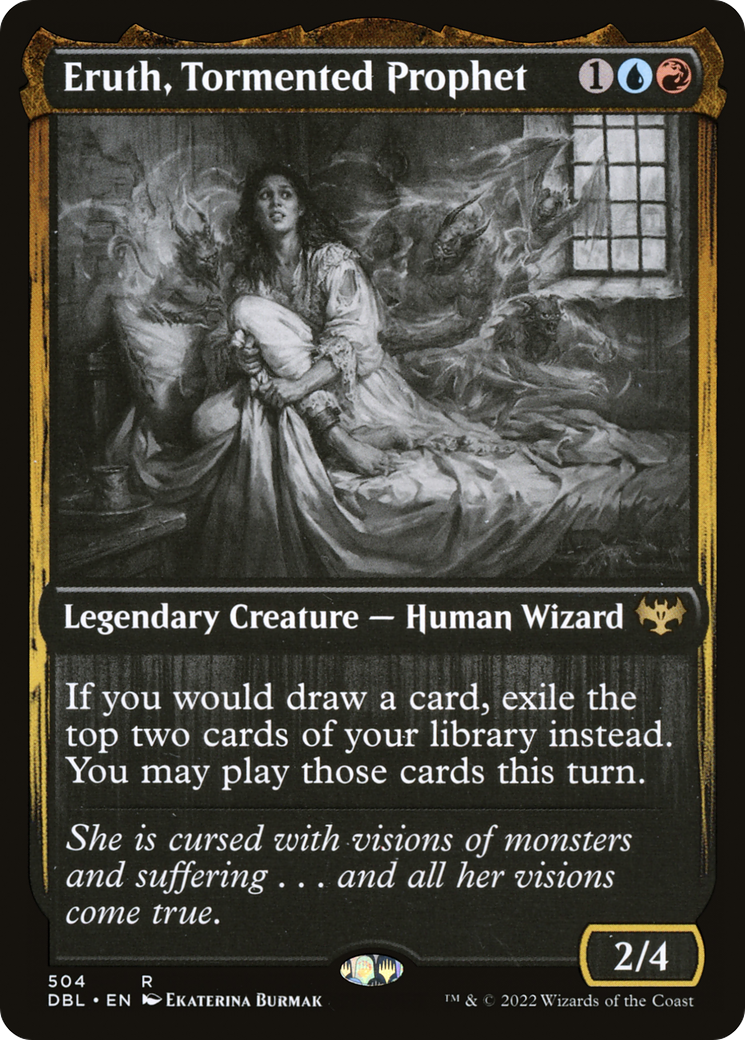 Eruth, Tormented Prophet (504) [Innistrad: Double Feature] foil - Deck Out Gaming