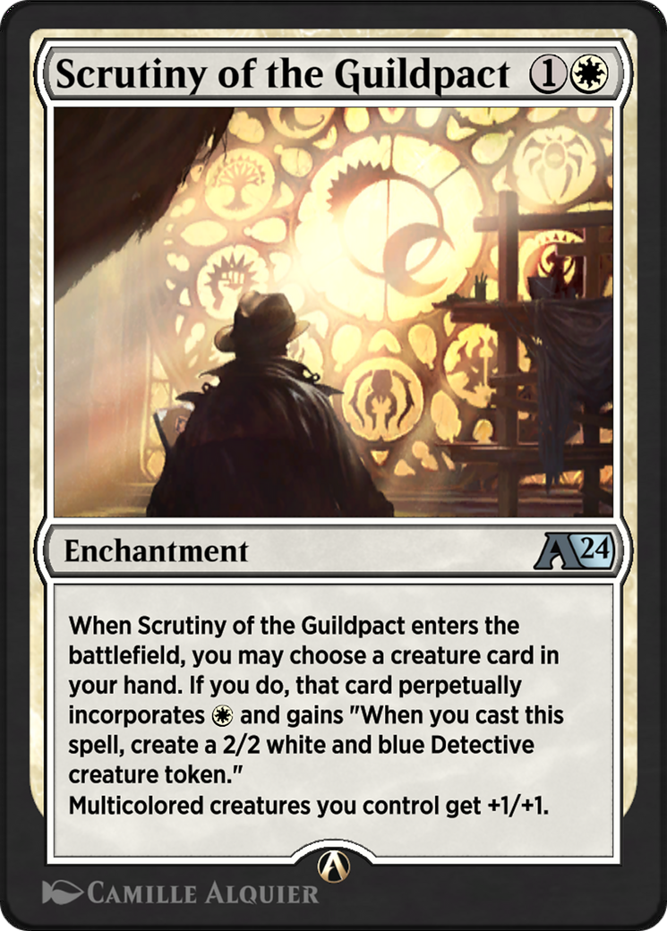 Scrutiny of the Guildpact (1) [Alchemy: Murders at Karlov Manor ] - Deck Out Gaming