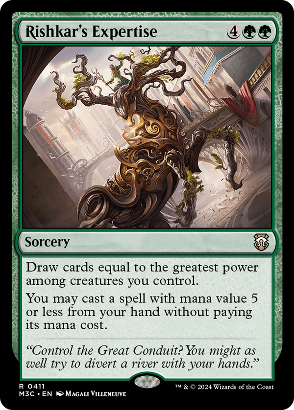 Rishkar's Expertise (411) [Modern Horizons 3 Commander] foil - Deck Out Gaming