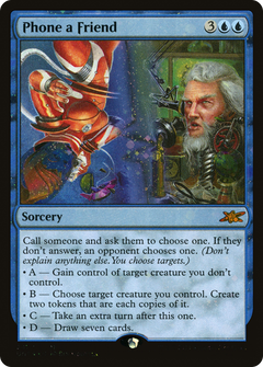 Phone a Friend (Galaxy Foil) (341) [Unfinity] foil - Deck Out Gaming