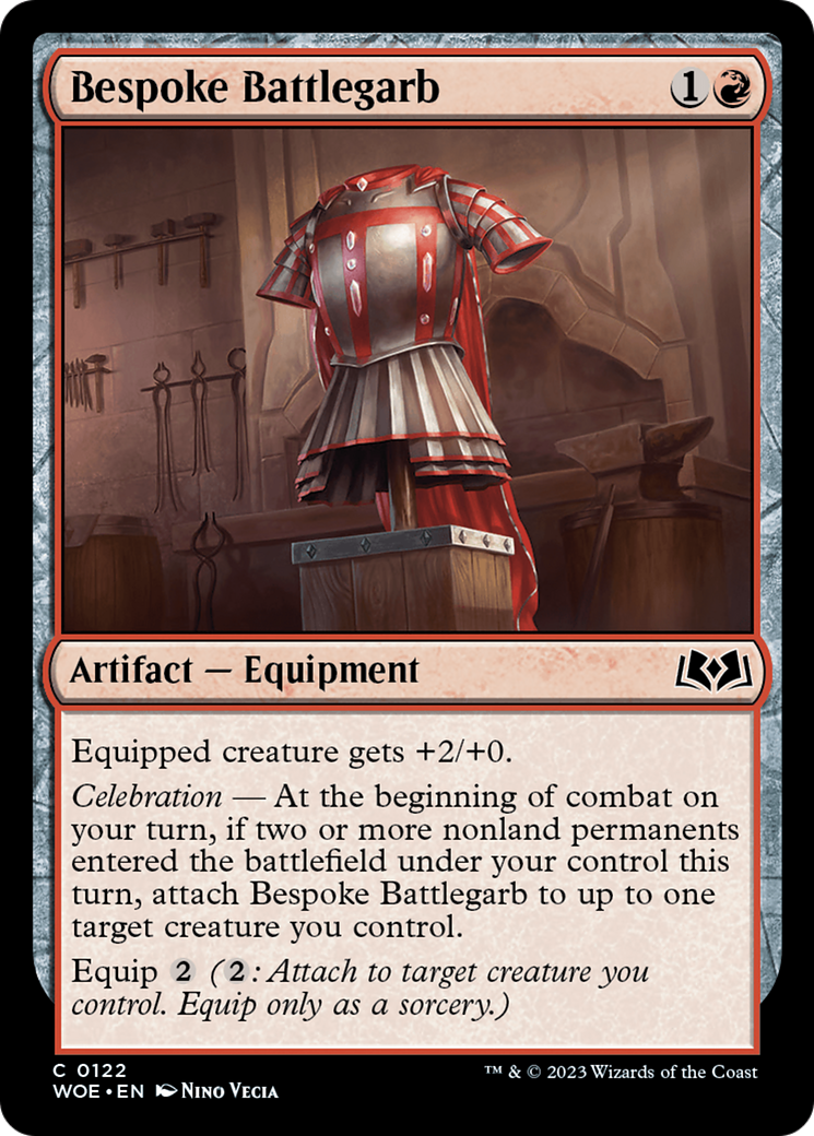 Bespoke Battlegarb (122) [Wilds of Eldraine] foil - Deck Out Gaming