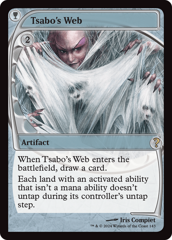 Tsabo's Web (Future Sight) (143) [Mystery Booster 2] - Deck Out Gaming