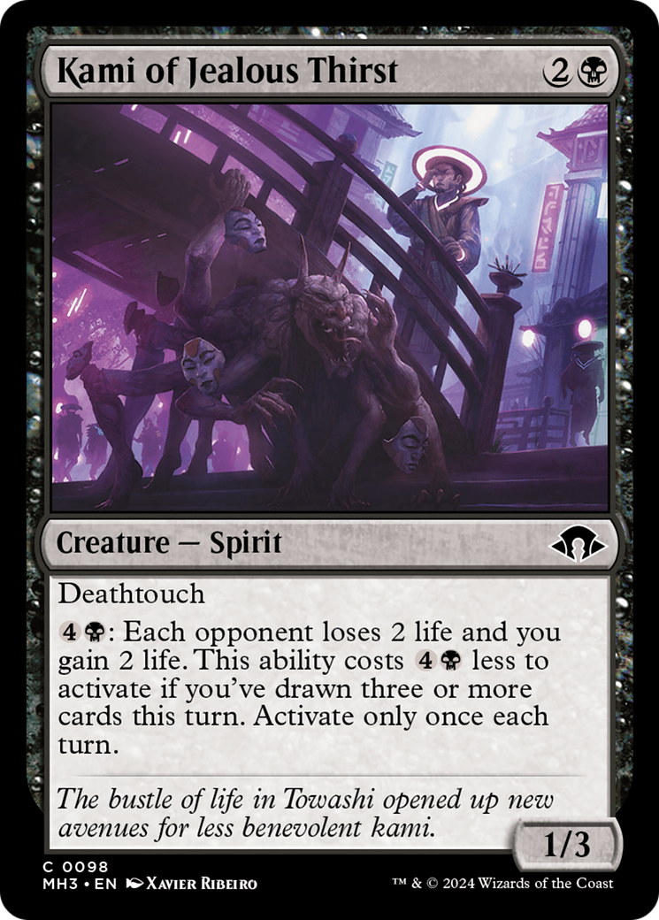Kami of Jealous Thirst (98) [Modern Horizons 3] - Deck Out Gaming