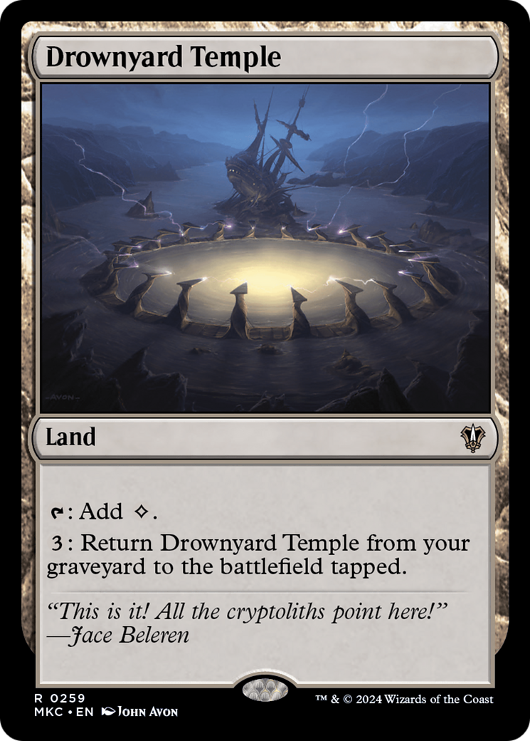 Drownyard Temple (259) [Murders at Karlov Manor Commander] - Deck Out Gaming