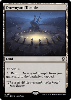 Drownyard Temple (259) [Murders at Karlov Manor Commander] - Deck Out Gaming