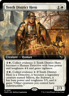 Tenth District Hero (Extended Art) (391) [Murders at Karlov Manor] - Deck Out Gaming