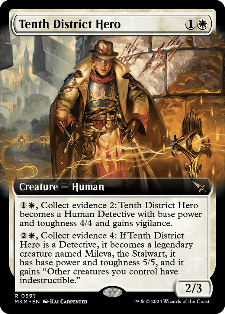 Tenth District Hero (Extended Art) (391) [Murders at Karlov Manor] - Deck Out Gaming