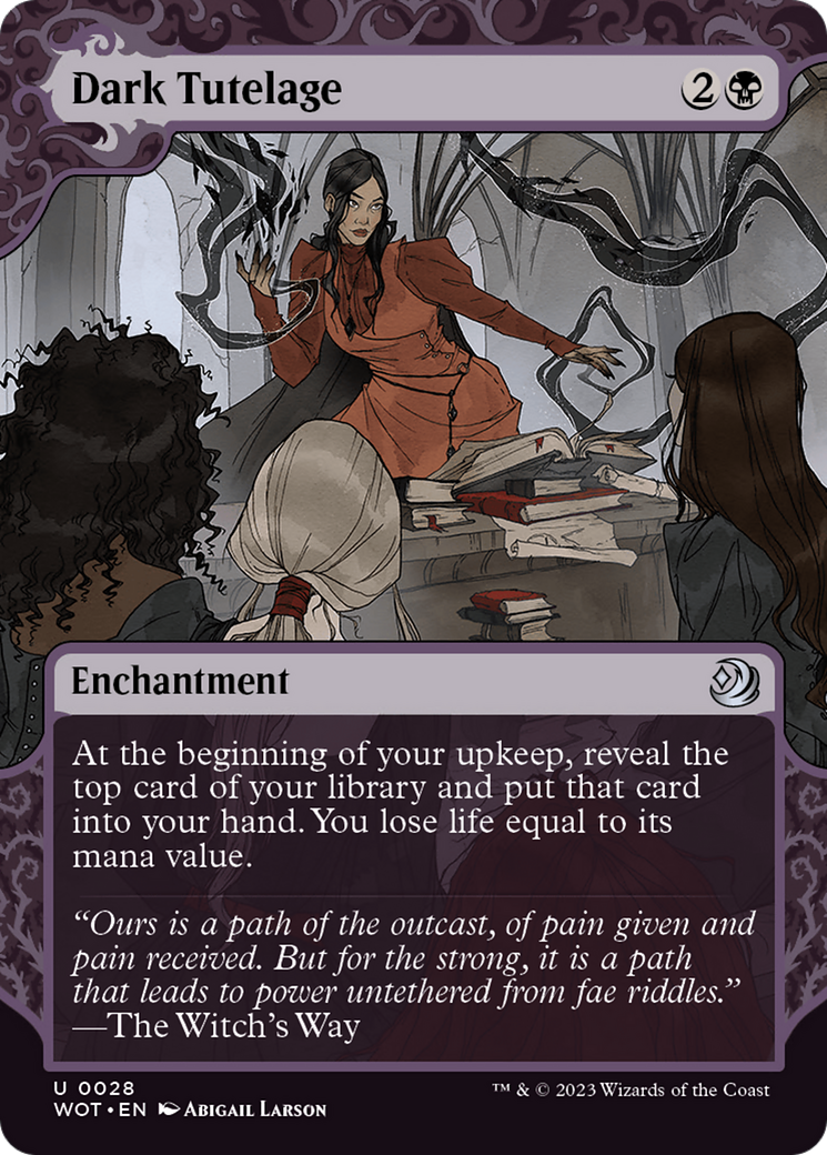 Dark Tutelage (28) [Wilds of Eldraine: Enchanting Tales] - Deck Out Gaming