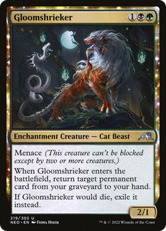 Gloomshrieker (219) [Kamigawa: Neon Dynasty] foil - Deck Out Gaming