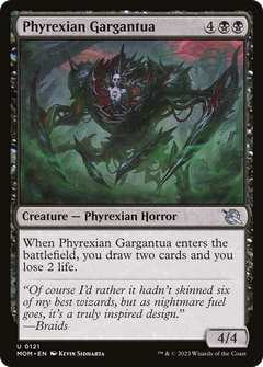Phyrexian Gargantua (121) [March of the Machine] foil - Deck Out Gaming