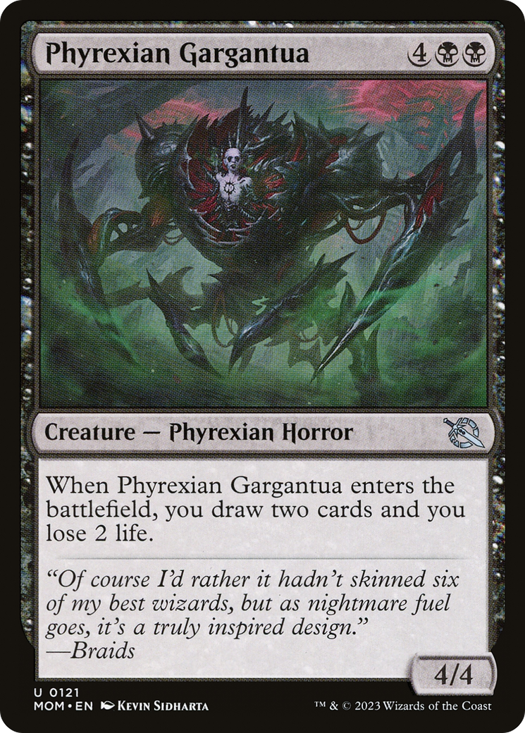 Phyrexian Gargantua (121) [March of the Machine] - Deck Out Gaming