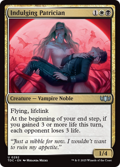 Indulging Patrician (292) [Commander: Tarkir: Dragonstorm] - Deck Out Gaming