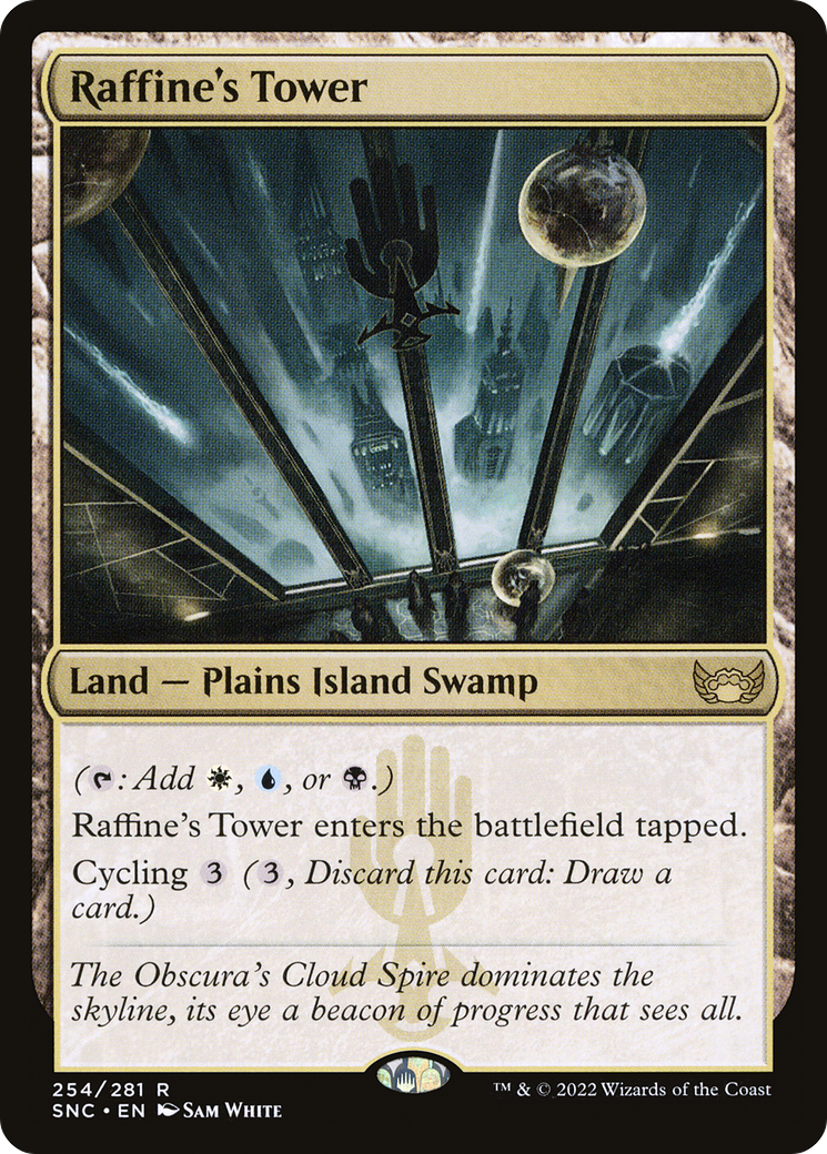 Raffine's Tower (254) [Streets of New Capenna] foil - Deck Out Gaming