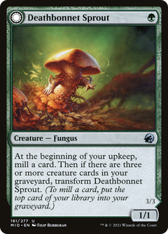 Deathbonnet Sprout // Deathbonnet Hulk (181) [Innistrad: Midnight Hunt] foil - Deck Out Gaming