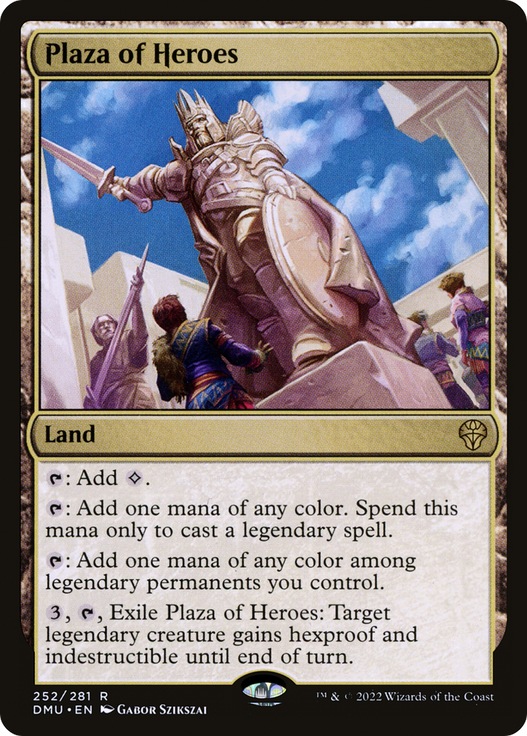 Plaza of Heroes (252) [Dominaria United] - Deck Out Gaming