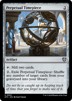 Perpetual Timepiece (263) [Outlaws of Thunder Junction Commander] - Deck Out Gaming
