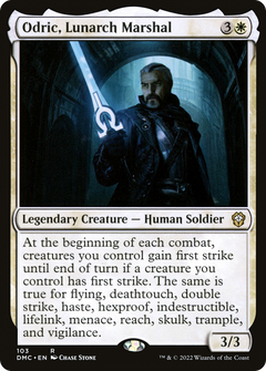 Odric, Lunarch Marshal (103) [Commander: Dominaria United] - Deck Out Gaming