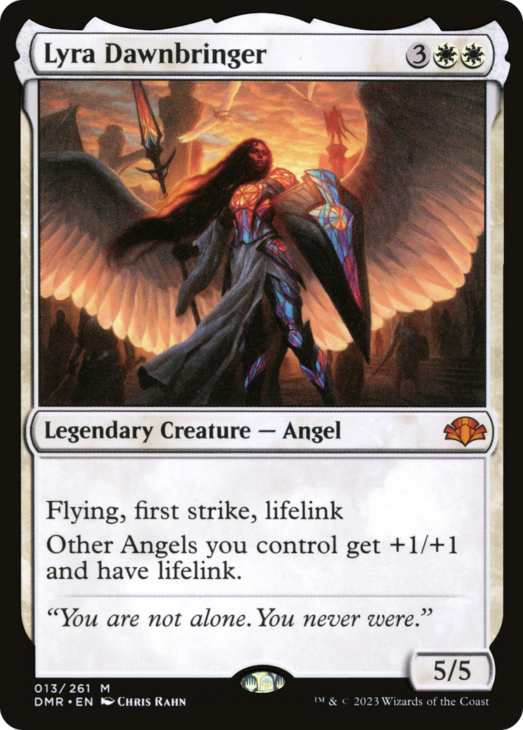 Lyra Dawnbringer (13) [Dominaria Remastered] - Deck Out Gaming