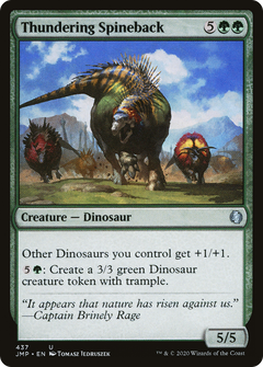 Thundering Spineback (437) [Jumpstart] - Deck Out Gaming