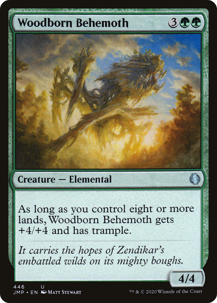 Woodborn Behemoth (446) [Jumpstart] - Deck Out Gaming