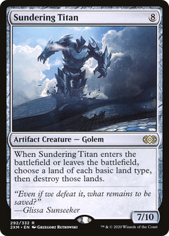 Sundering Titan (292) [Double Masters] - Deck Out Gaming