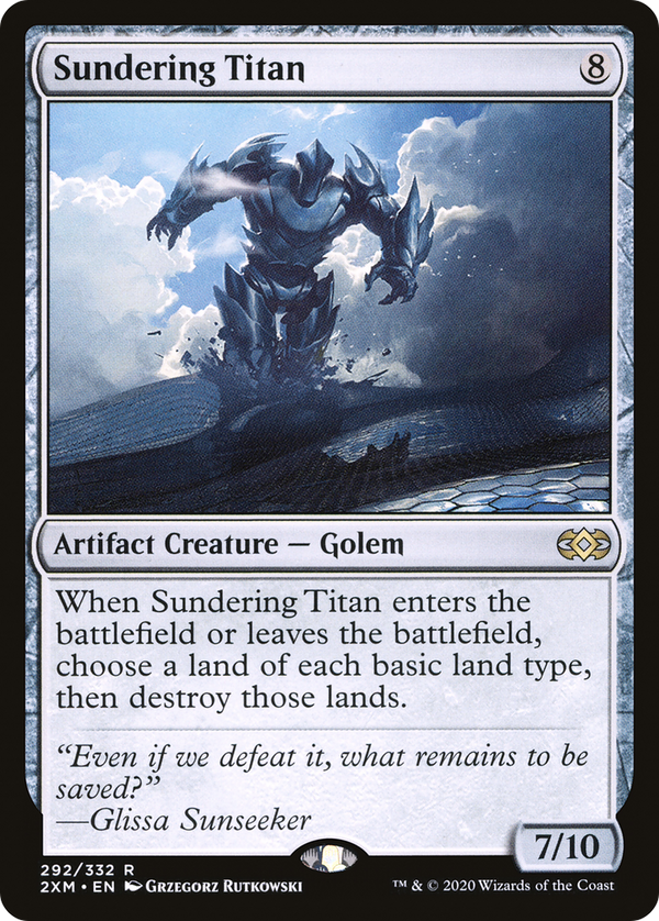 Sundering Titan (292) [Double Masters] - Deck Out Gaming