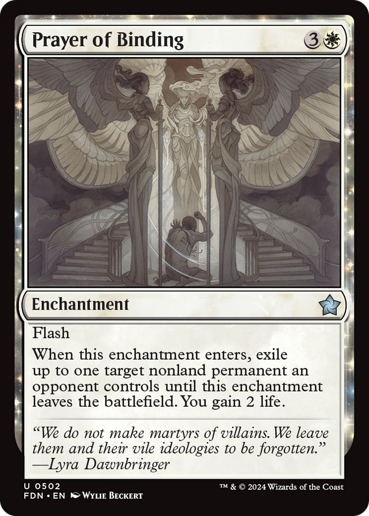 Prayer of Binding (502) [Foundations] - Deck Out Gaming