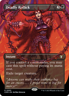 Deadly Rollick (Borderless) (695) [Commander Masters] - Deck Out Gaming