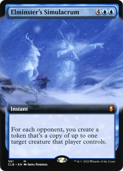 Elminster's Simulacrum (Extended Art) (561) [Commander Legends: Battle for Baldur's Gate] foil - Deck Out Gaming