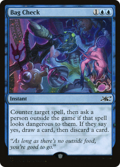 Bag Check (Galaxy Foil) (322) [Unfinity] foil - Deck Out Gaming