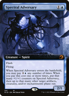 Spectral Adversary (Extended Art) (341) [Innistrad: Midnight Hunt] foil - Deck Out Gaming
