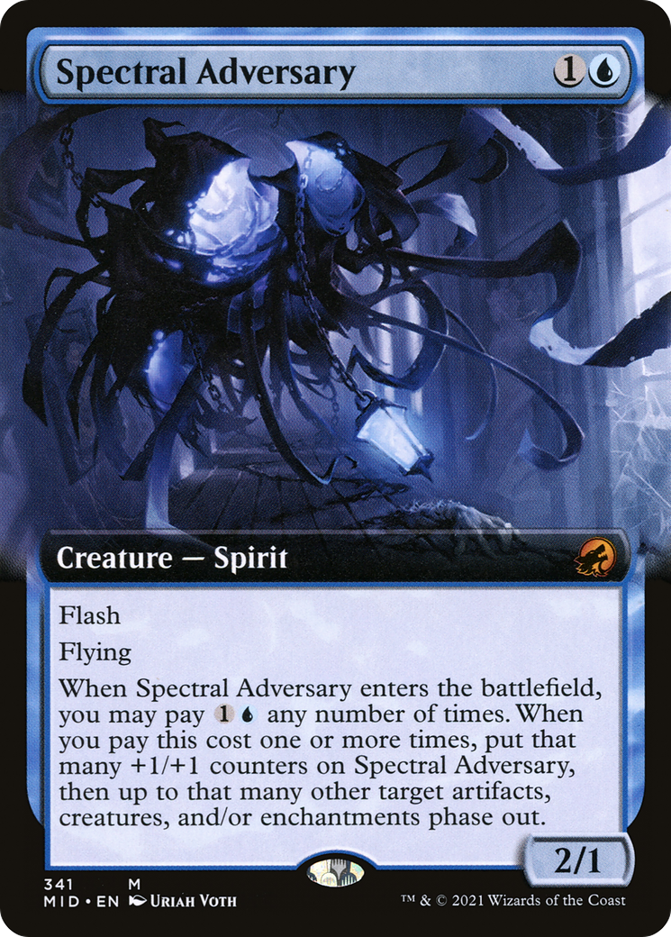 Spectral Adversary (Extended Art) (341) [Innistrad: Midnight Hunt] foil - Deck Out Gaming