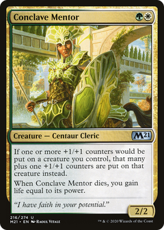 Conclave Mentor (216) [Core Set 2021] foil - Deck Out Gaming