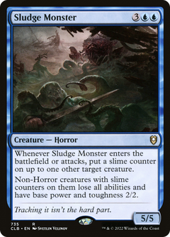 Sludge Monster (735) [Commander Legends: Battle for Baldur's Gate] - Deck Out Gaming