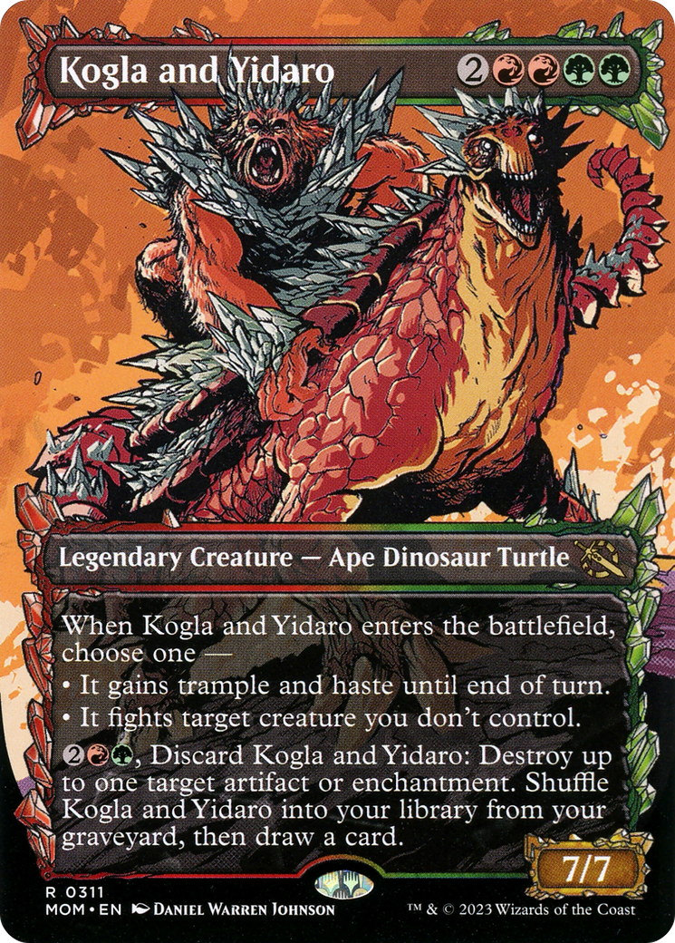 Kogla and Yidaro (Showcase) (311) [March of the Machine] - Deck Out Gaming