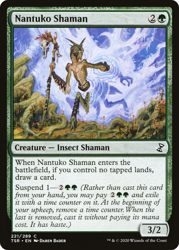 Nantuko Shaman (221) [Time Spiral Remastered] - Deck Out Gaming